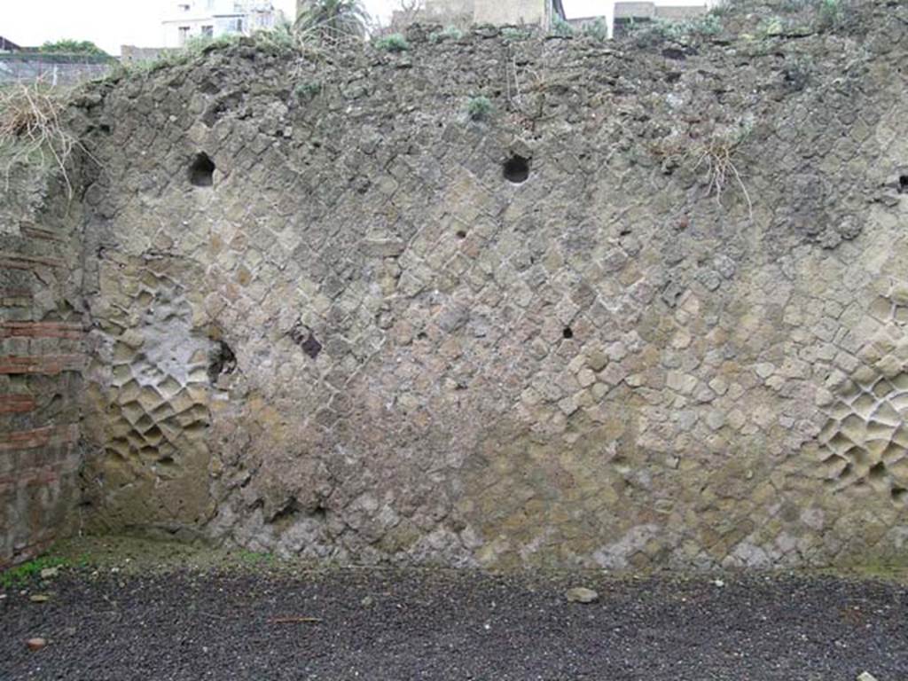 Ins. Or. II. 14, Herculaneum. December 2004. Looking towards north wall. Photo courtesy of Nicolas Monteix.